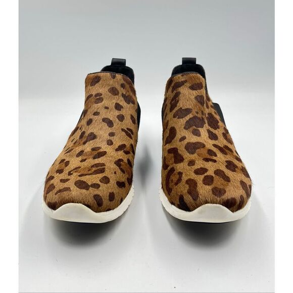 Cole Haan ZeroGrand Leopard Calf Hair Slip-On Sneaker Size 8.5 Lightweight EUC - Picture 4 of 11